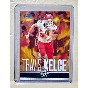 Travis Kelce 2023 Panini NFL #18 Score Men of Autumn Football Card Chiefs